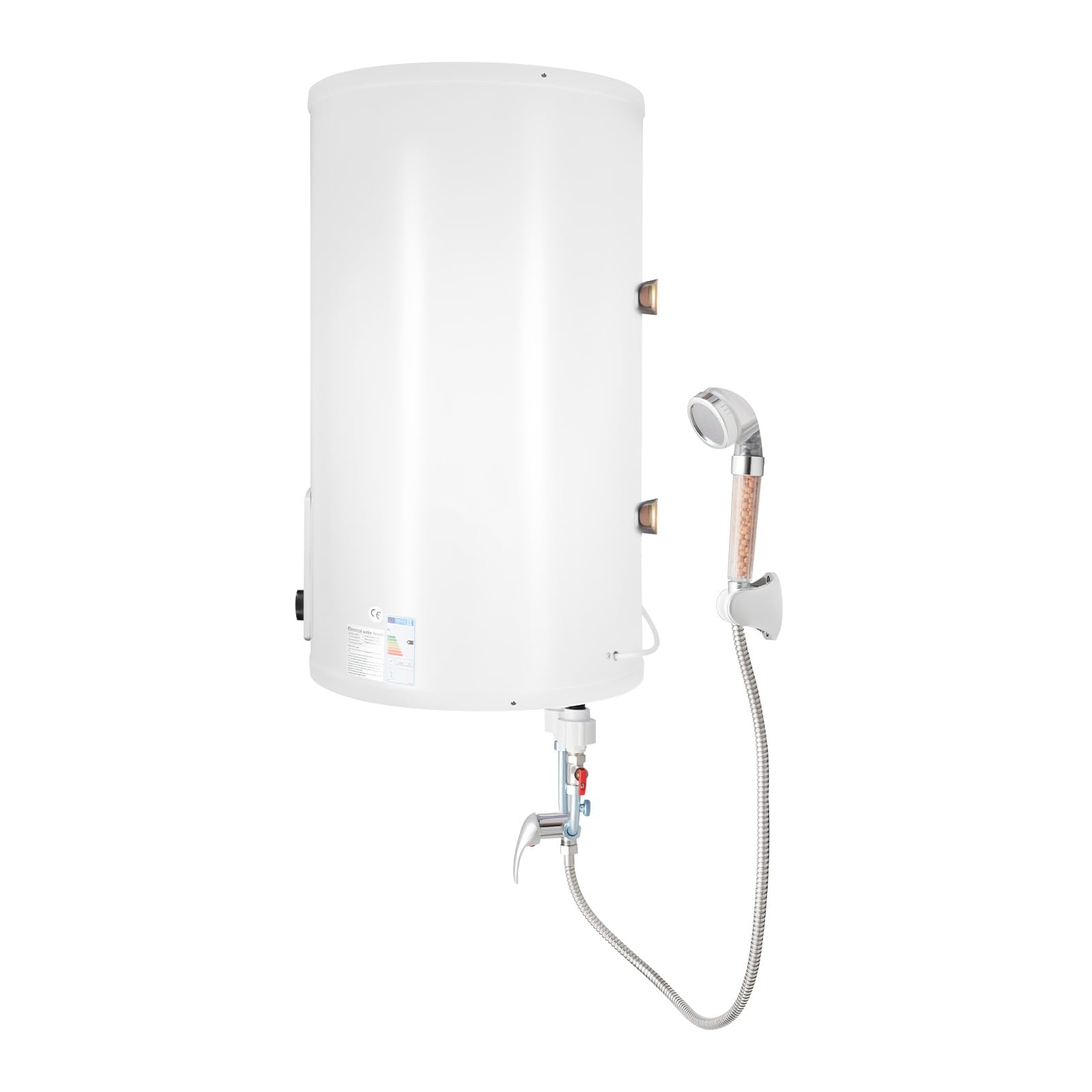 Scaldacqua istantanea, 70 l, scaldacqua elettrico, protezione contro le perdite, da parete, erogatore di acqua calda da 2000 W, per cucina, WC, parrucchieri, bagno, roulotte