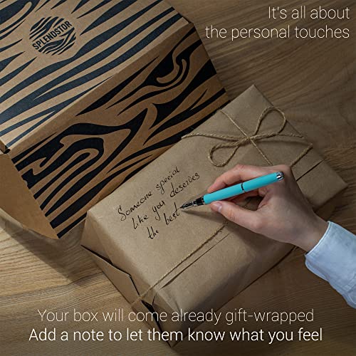 Large Wooden Box with Decorative Wood Tray - Handcrafted in Europe - Great Storage Organizer to Keep Your Accessories and Essentials