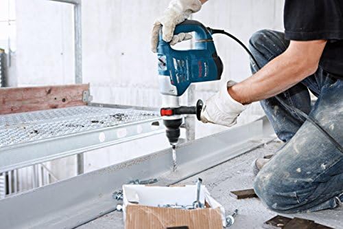 Bosch Professional Rotary Hammer with SDS plus GBH 4-32 DFR (240V, 900W, incl. Quick change chuck 13 mm, Depth stop 310 mm, SDS plus quick-change chuck, Auxiliary handle, in Carrying case)