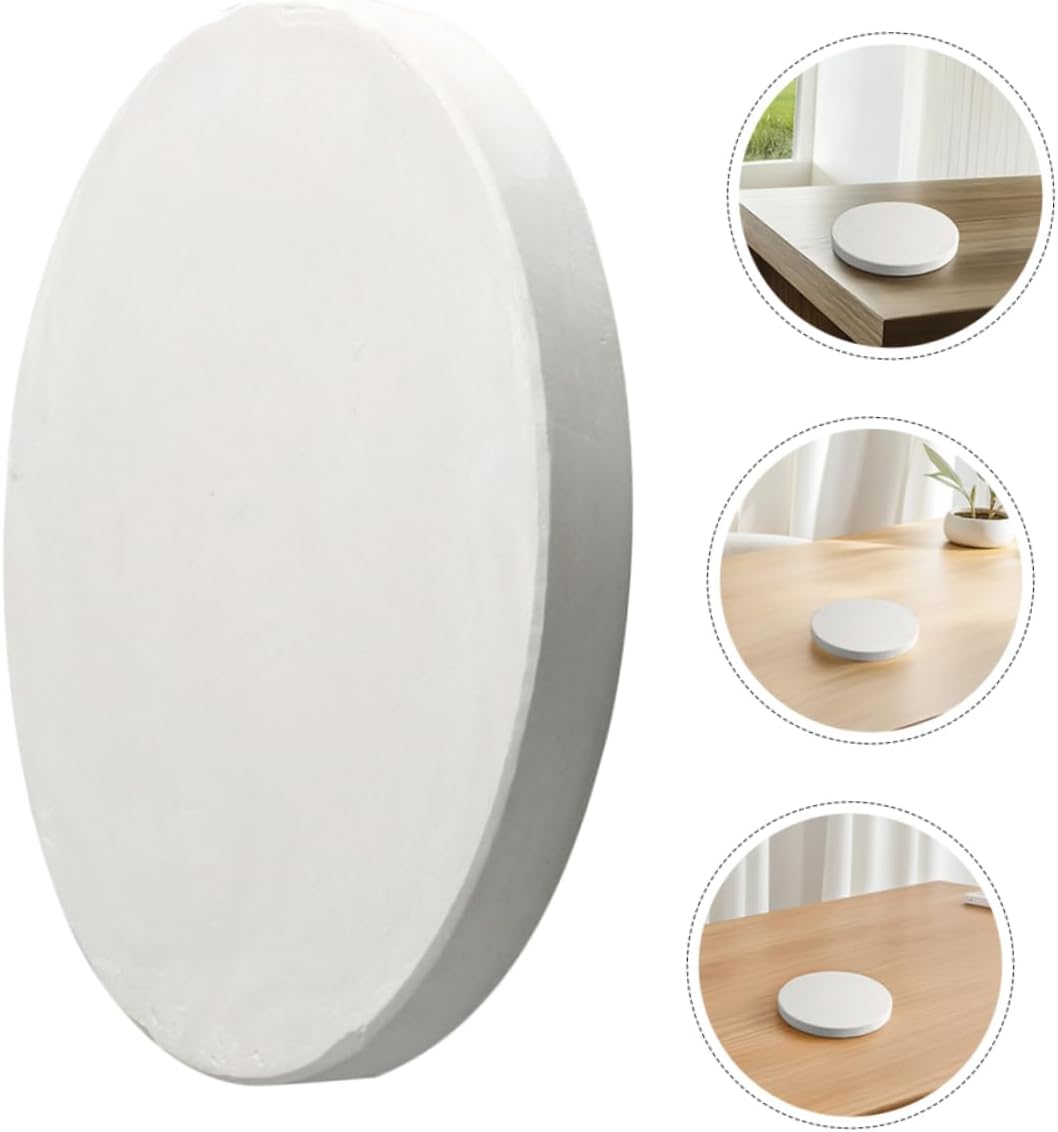TEHAUX Ceramic Clay Plaster Wedging Board Durable Drying Base for Pottery Wheel Versatile Clay Sculpting Disc for Crafts Easy Maintenance for Artists and DIY Projects