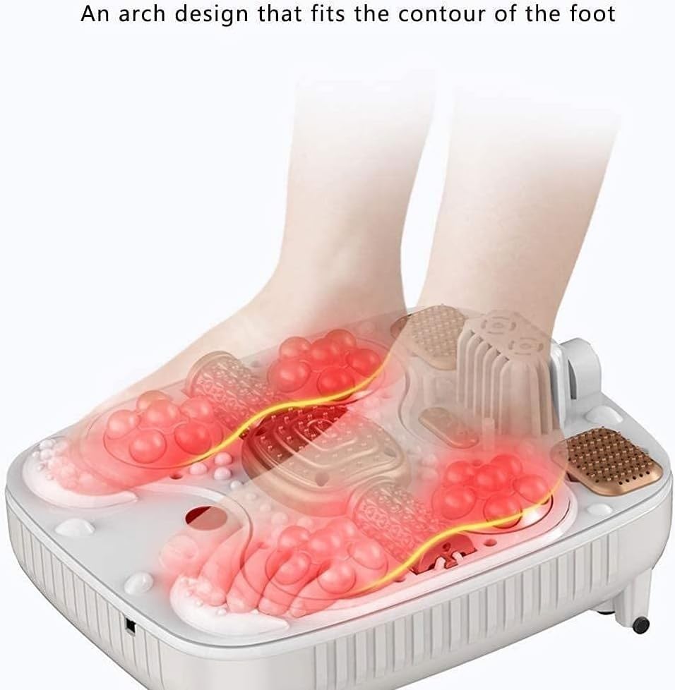 Masajeador para pies con spa de burbujas y control digital de temperatura para relajar pies cansados y aliviar dolor muscular uso doméstico miniatura 7