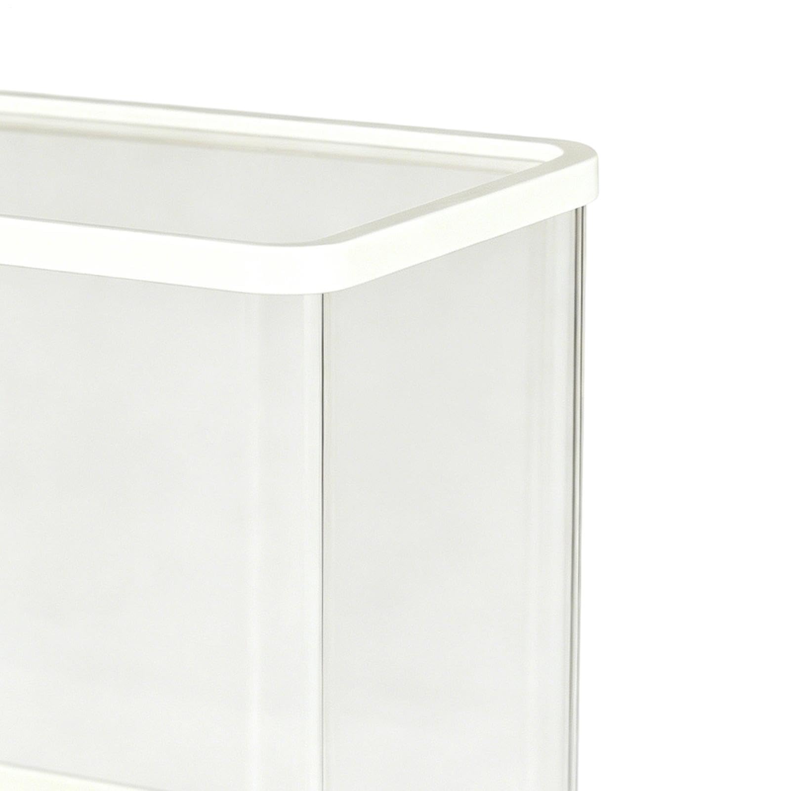Akrylowe terrarium – przezroczyste terrarium na jaszczurki, akrylowe terrarium dla gadów, wytrzymały element siedliskowy, przedmiot dla małych zwierząt domowych z przesuwnym zatrzaskiem magnetycznym