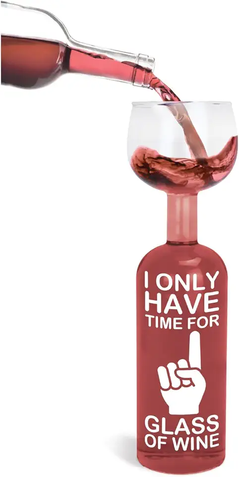 Giant Wine Glass - Holds a Full Bottle