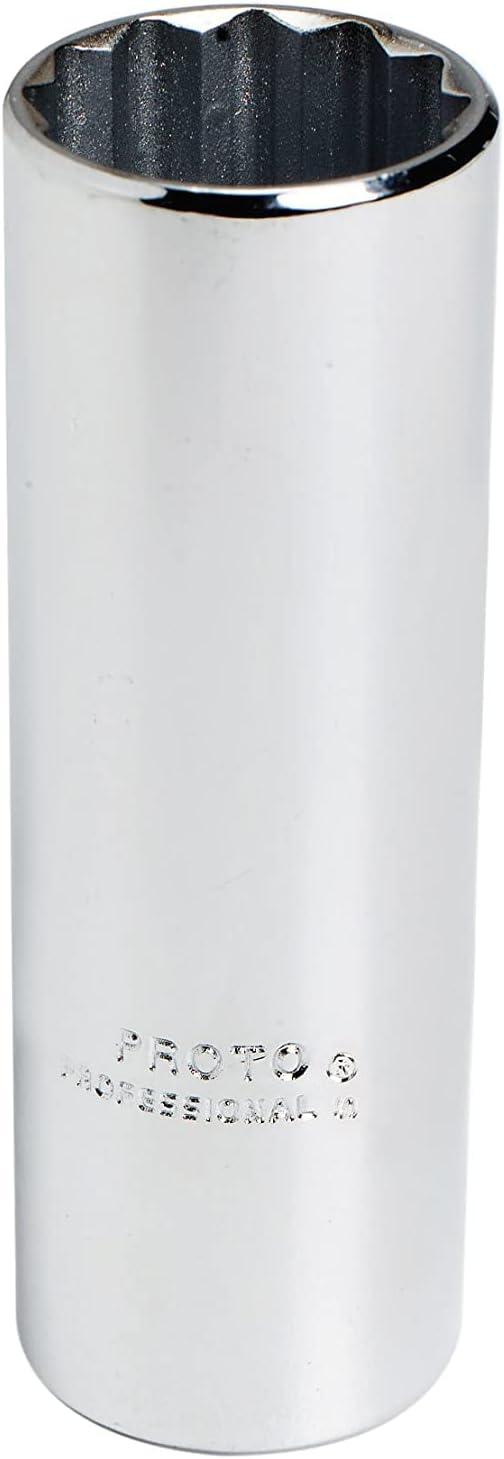 Stanley Proto J5329M 1/2-Inch Drive Deep Socket, 29mm, 12 Point