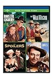 Rooster Cogburn / The War Wagon / The Spoilers (1942) / Shepherd of the Hills Four Feature Films...