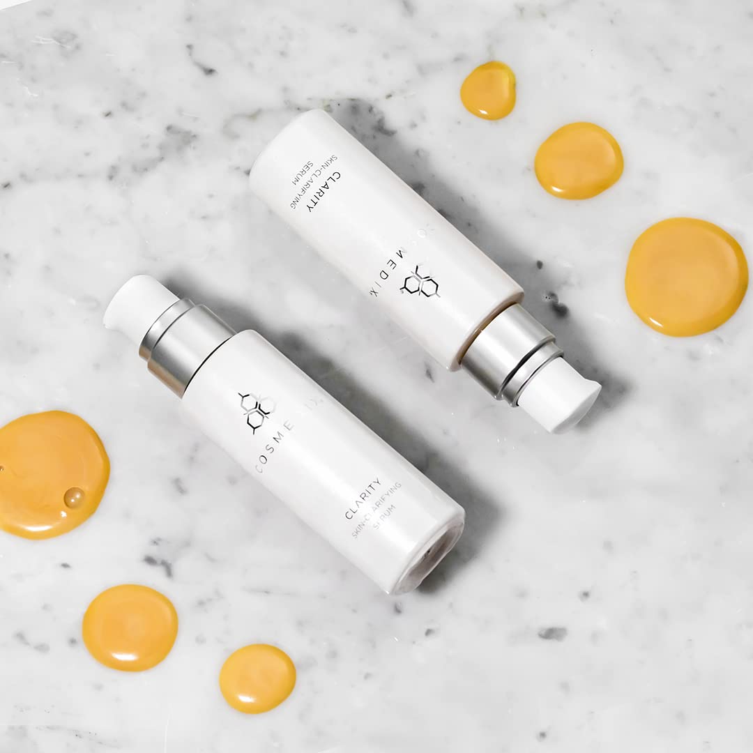 COSMEDIX Clarity Skin-Clarifying Serum - Moisturizing Facial Serum for Smoother, Clearer-Looking Skin & Natural Glow - Moisture-Rich Skin Care for Fine Lines & Uneven Skin Tone - Image 10