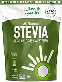 HEALTH GARDEN Stevia Sweetener Powder - 4:1 Sugar Substitute - All Natural - Gluten Free - Keto Frie