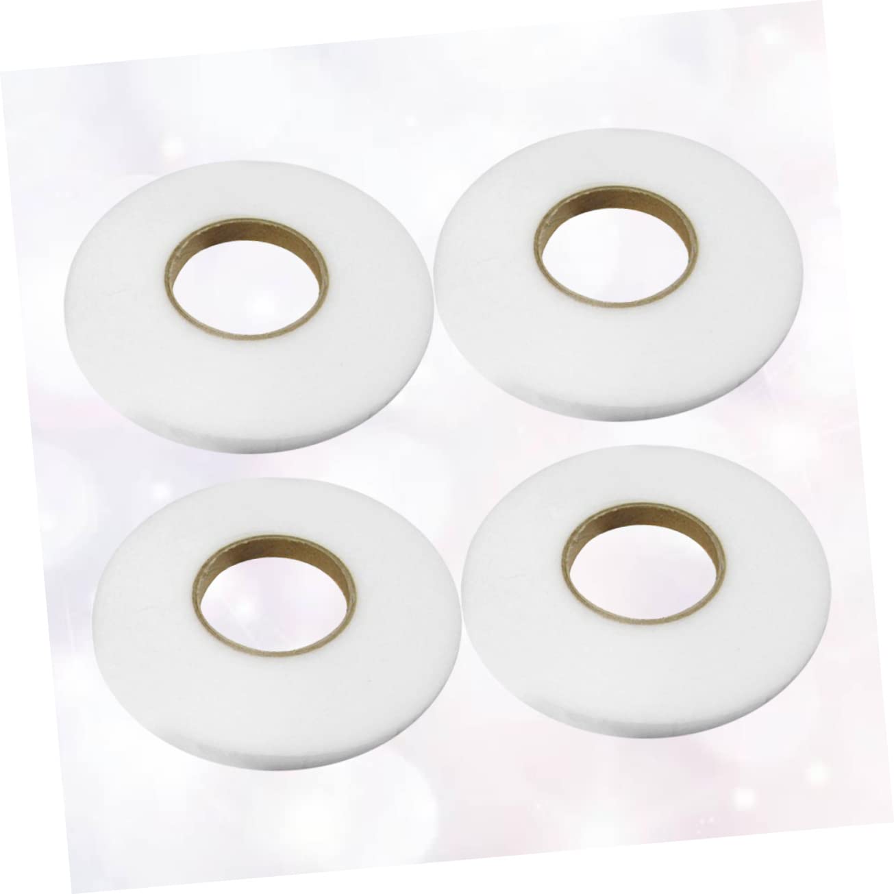 Tofficu 12rollos Cinta Adhesiva Doble Cara Para Confección De Ropa De Fusión Textil Para Dobladillos y Accesorios De Prendas