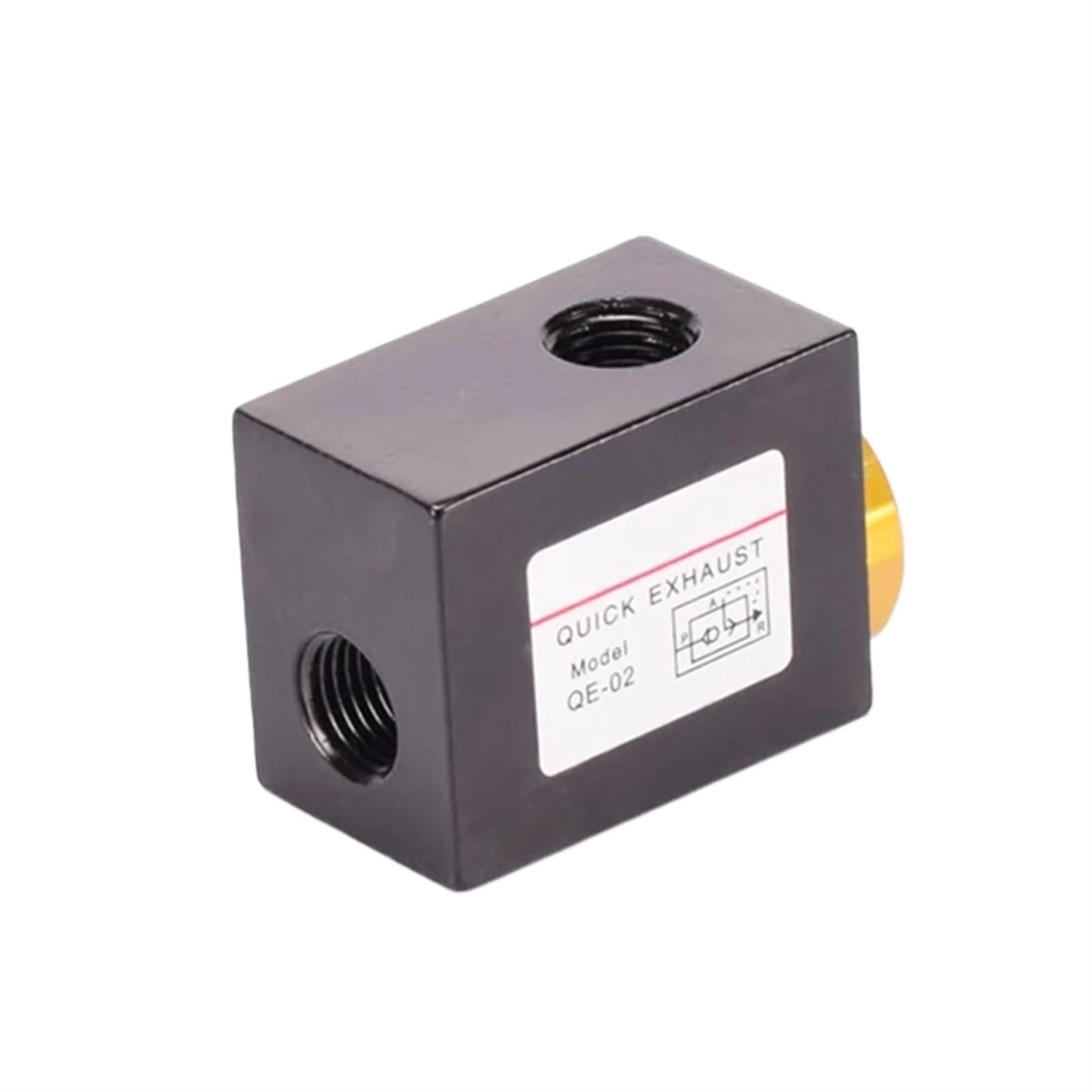 1 Pz QE-02 QE-03 QE-04 Valvola di Scarico pneumatica valvola di Scarico 1/4 "BSPT Valvola limitatrice di Pressione di Scarico rapido(QE-03)
