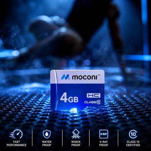 Image of Memory 4GB Memory Card Class 10, | 40MB /s Read, 20MB /s Write Speed | Compitable with Smartphones, Camera, CCTV | Drop Protection | Memory Card | 3 Yrs Warranty.