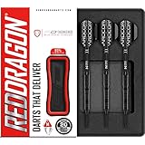 RED DRAGON Razor Edge Extreme 18 Gram Softip Professional Tungsten Darts Set with Flights and Stems