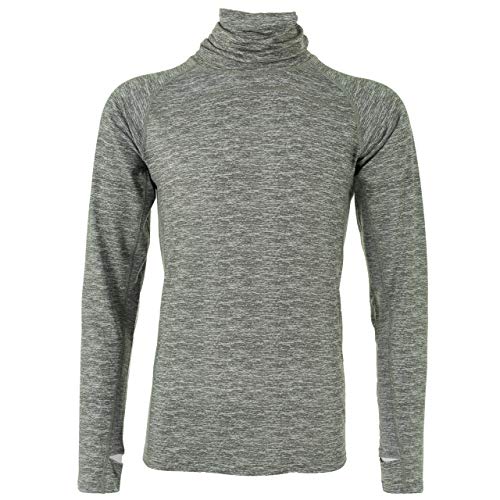 T-shirt de sport Headsweats col roulé manches longues gris homme S