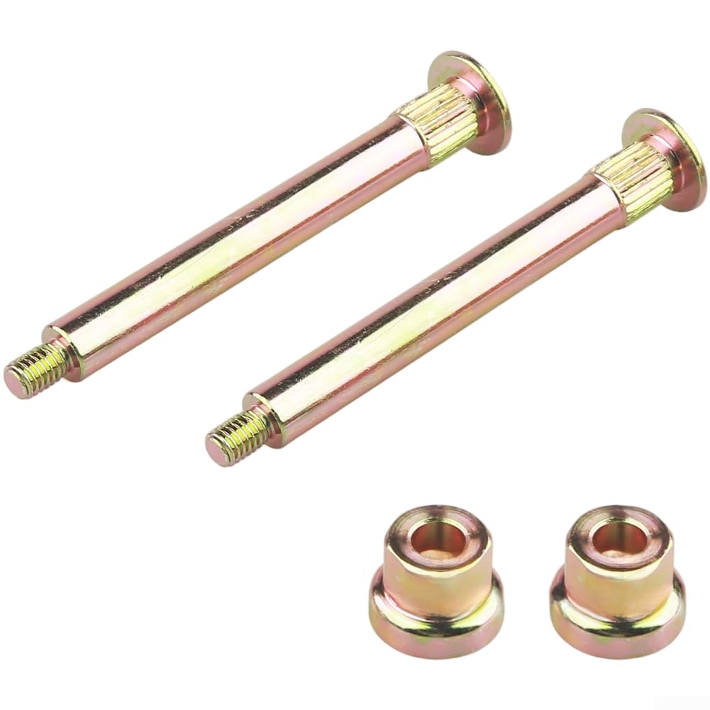 Yuanpgky Kit di riparazione perno e boccola per cerniere in acciaio, per Wrangler 1994-2006, ricambio OEM 55176366, 55176367, 55176368, 55176369, 6504417
