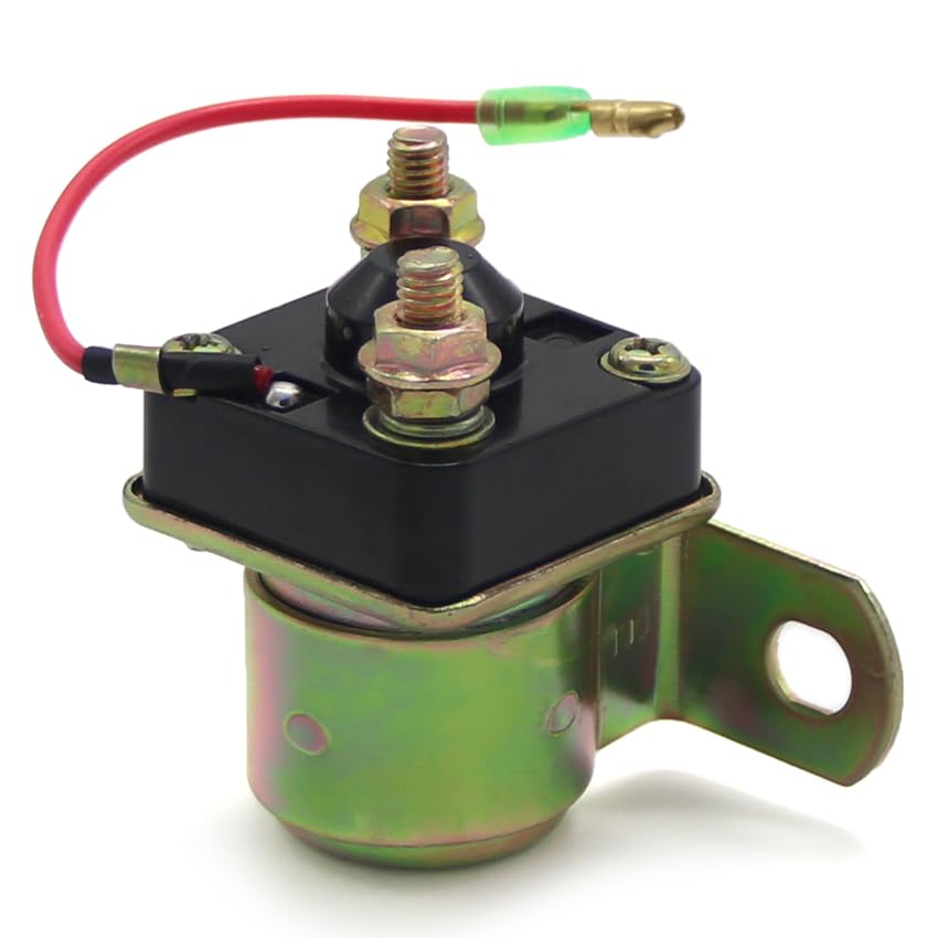 Starter Solenoid Relay Motor Replacement for Suzuki GS1000E GS1000L GS1100ES /GS1100GL L 1982-1983, GS1100S Katana 1983, for Suzuki GS400X GS250T /GS425E 1979