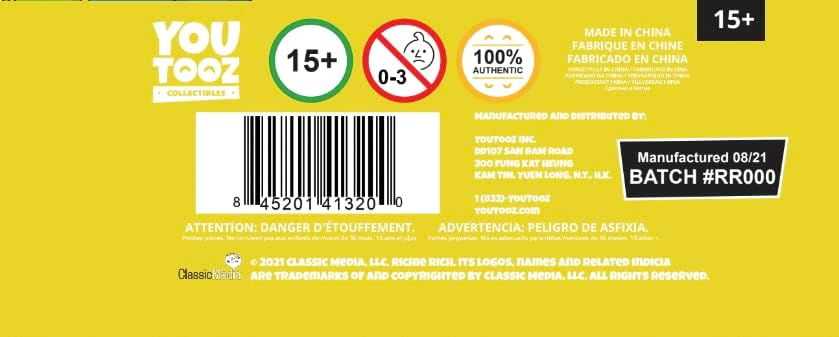 Miniatura 8 de Youtooz Richie Rich - Figura de vinilo de 4.3 pulgadas, con licencia oficial coleccionable de Richie Rich Comedy Comic por Youtooz Richie Rich