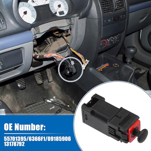 Interruptor de luz de freno para Opel Vectra C soluciona fallo de luces traseras 6366F1 3