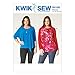 Produktbild Kwik Sew Mustern k4146 OSZ 1 x/2 x/3 x/4 x große Damen-Tops, Mehrfarbig