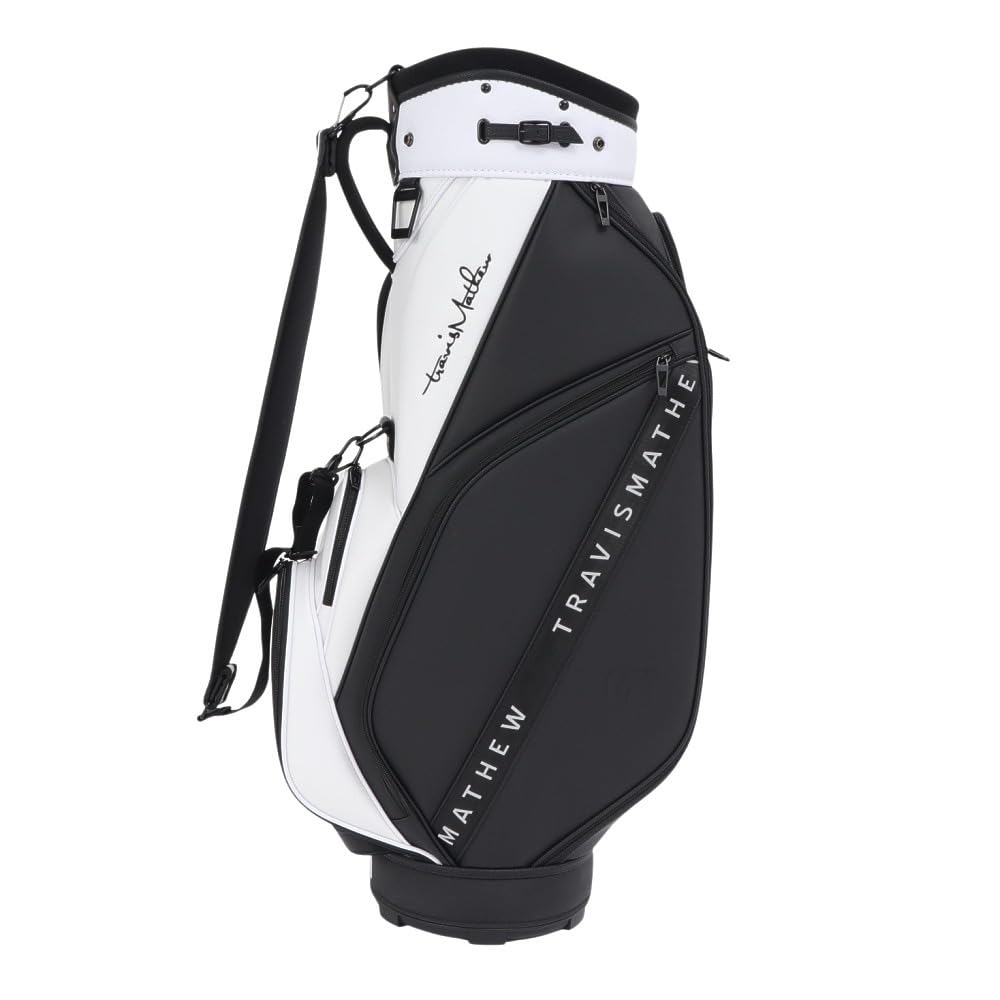 トラヴィスマシュー ゴルフバッグ ブラック TravisMathew (トラヴィスマシュー) キャディバッグ ブラック