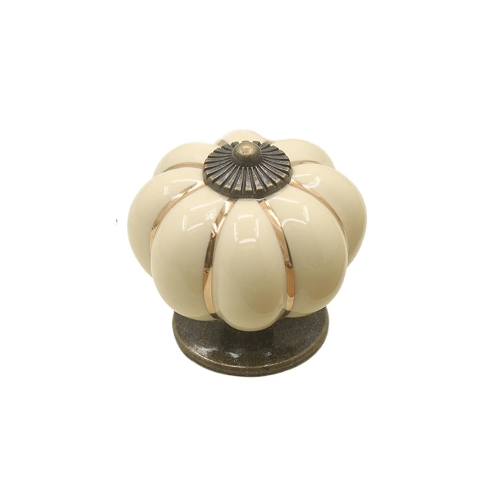 GNYVZXPLQ Ceramic Handle Drawer Knobs, Ceramic Drawer Knobs 40mm Kitchen Cabinet Pulls Furniture Handles Multicolor(White)