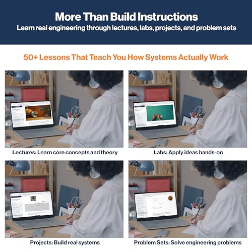 Horizon Uno Electronics Starter Kit with Video Lessons – Arduino-Compatible Board, Sensors, LEDs, Servos & More – Learn Electronics & Coding for Beginners - Image 5