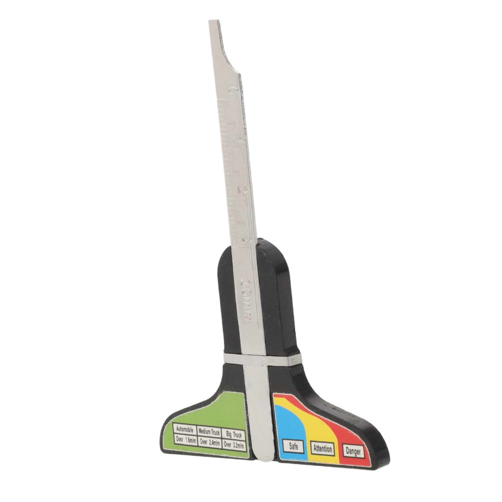 SOLUSTRE Tire Tread Depth Gauge for Cars Trucks Digital Display Precision Engineering Design Essential for Vehicle Safety