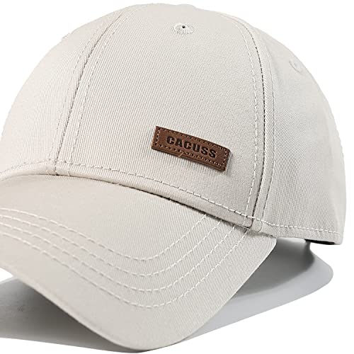 Foto von CACUSS Baumwolle Herren Mesh Baseball Cap einstellbar für Draussen Sport oder auf Reisen