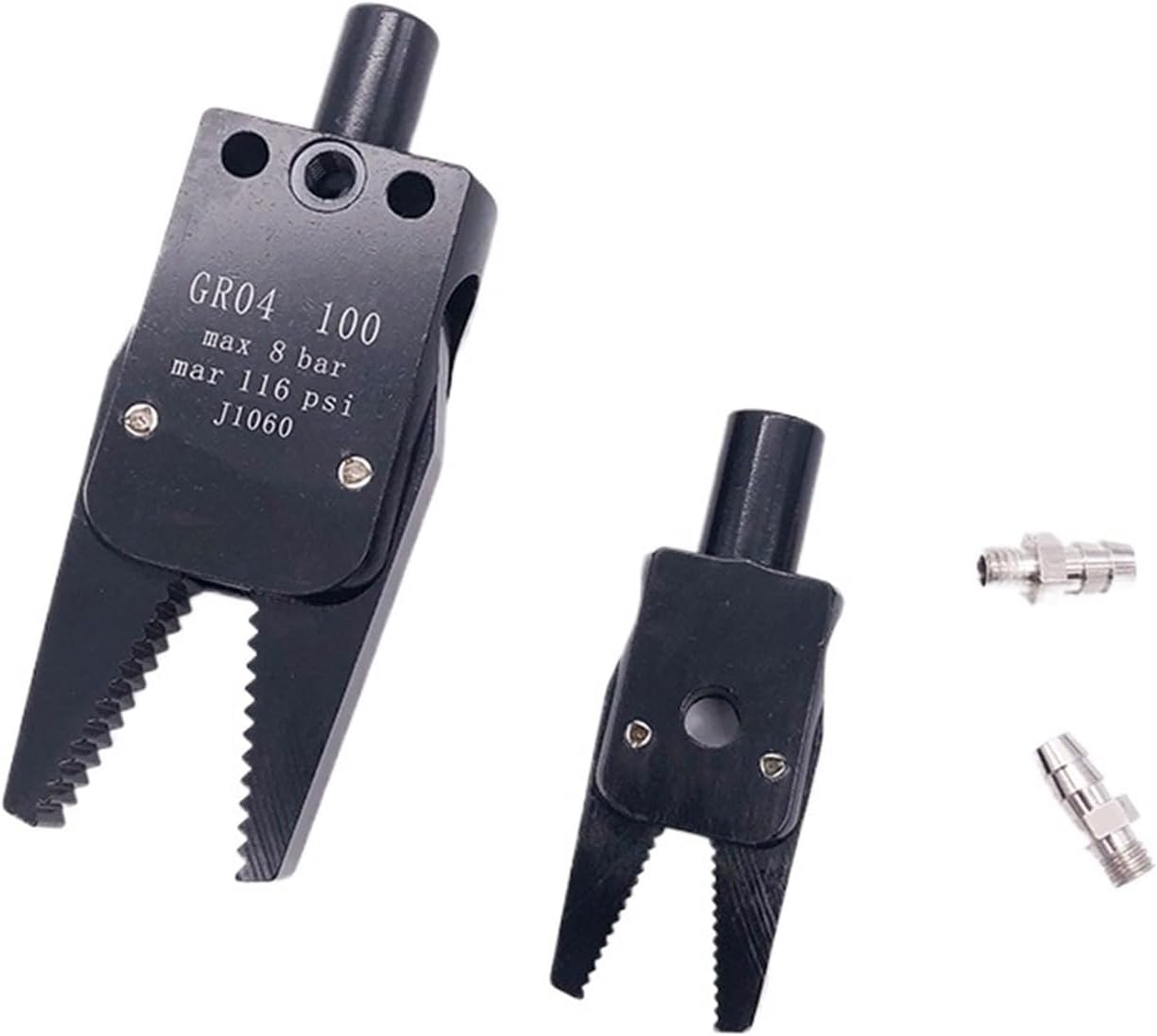 COKYIS Pneumatic Mini Fixture J1060 Manipulator Parts Water Nozzle clamp J1080 GR04.100 Pneumatic Fixture (Color : NO.2)