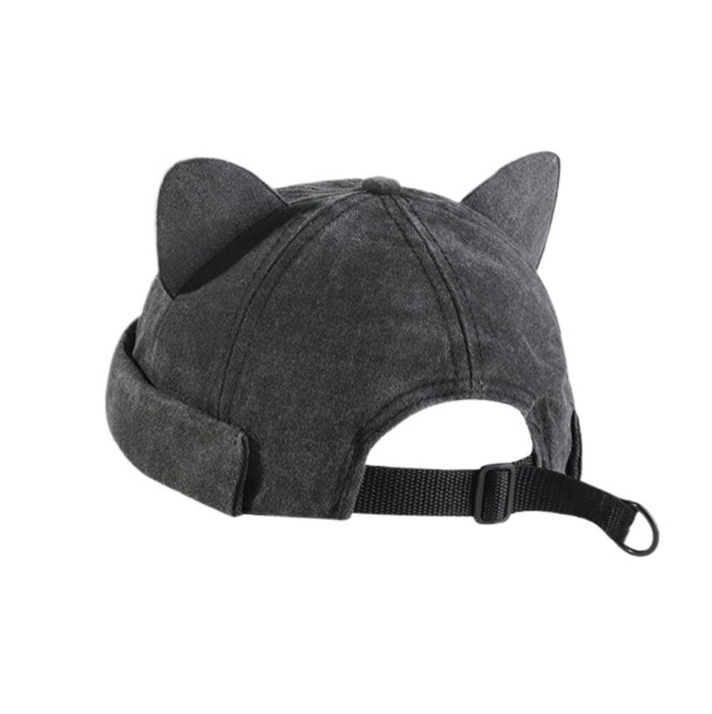 Casquette docker à oreilles de chat idéale pour vos sorties urbaines et soirées décontractées