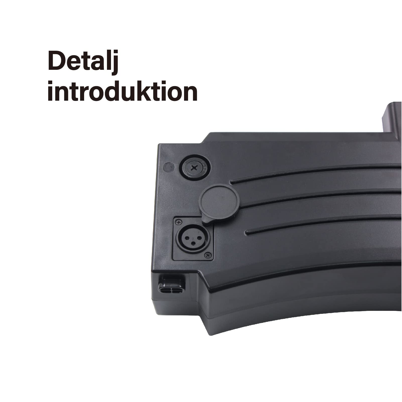 Batteria per e-bike SideClick Silver 36V 13Ah per e-bike con batteria SideClick di Prophete, Zundapp, Kreidler ecc.