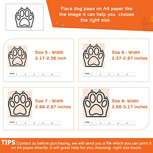 Dcoagt 0001 Dog Boots,Waterproof Dog Shoes thumb #2