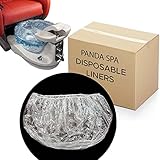 PandaSpa by Karlash Ultra Premium Spa Disposable Liners One Size Fits most Pedicure Spa 100pcs (100 Count (Pack of 1))