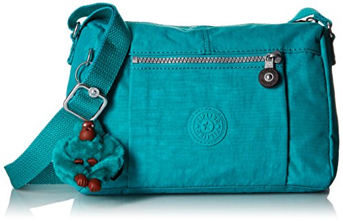 Kipling Wes Crossbody, Brilliant Jade, One Size