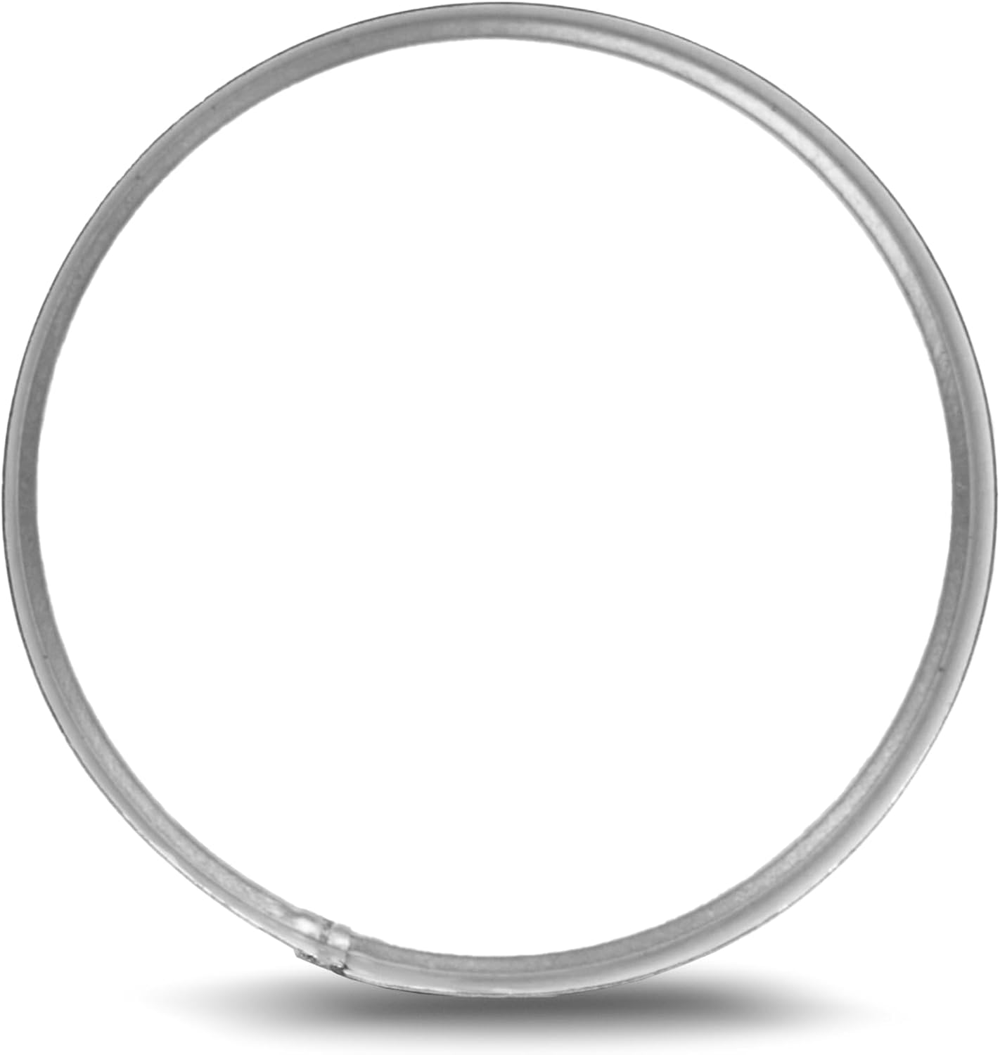 4" Inch Galvanized Metal Vent Duct Connector - Round Extension for Ventilation - 4 Inch Metal Dryer Vent Coupler and Hose Coupling - Durable Dryer Pipe Connection - Female Fit