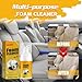 EELHOE Foam Cleaner, 2 PCS Multipurpose Foam Cleaner Spray, Car Deep Cleaning Foam - Mastering Shine with All-Purpose, Heavy-Duty, And No-Rinse Excellence - 100ml