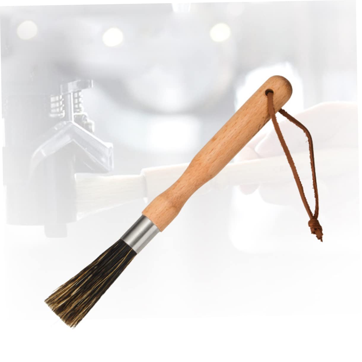 Alipis 3 Piezas Cepillo de limpieza para de acero inoxidable limpiador de maquinas de espresso cepillo limpiador de botellas cepillo para hacer espresso De madera