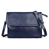 befen Genuine Leather Phone Bag, Crossbody Cellphone Purse Wallet, Small Cross Body Mobile Phone Bag for Women Mini Shoulder Bags with Long Strap - Fit Phone Less 6.5 Inch