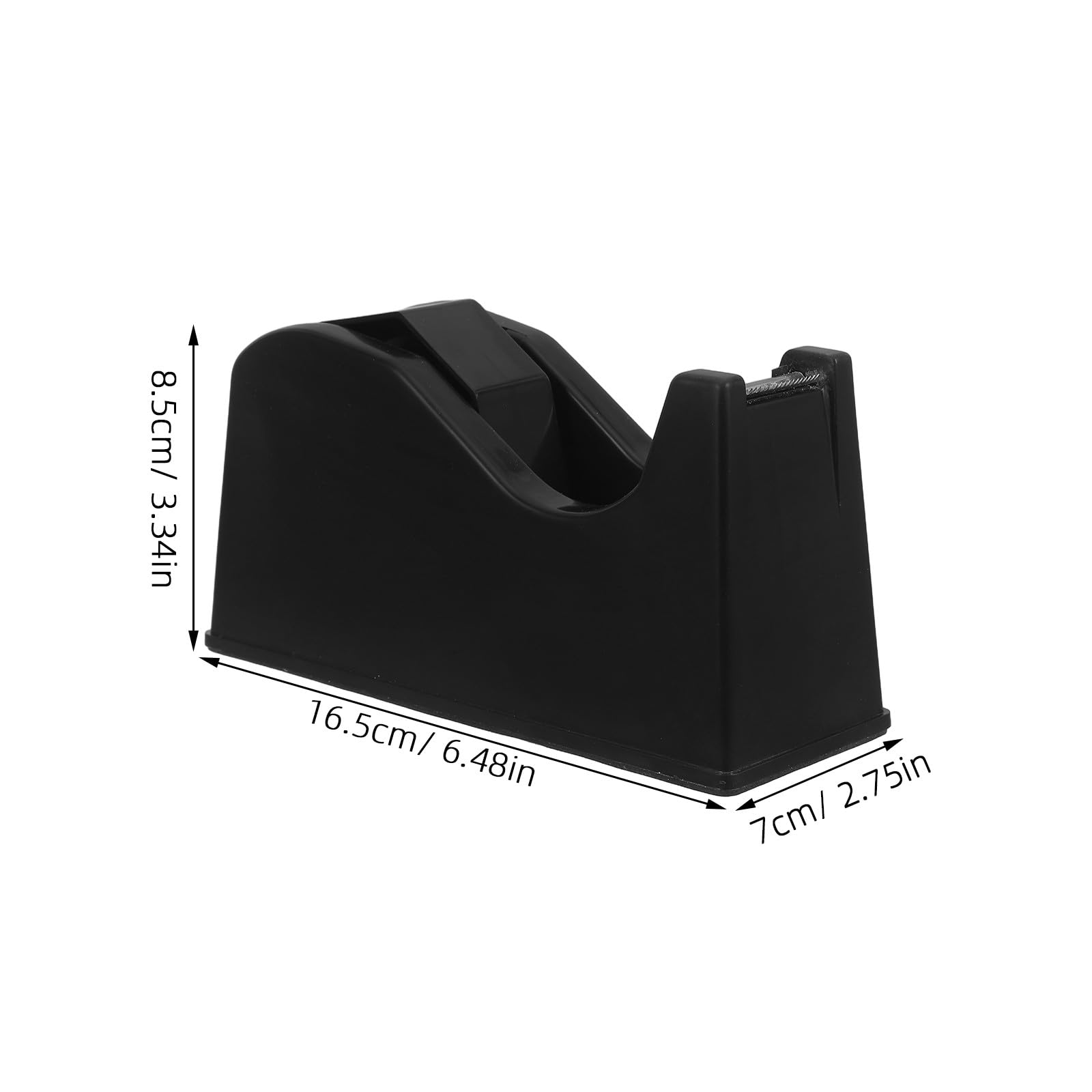2 dispenser di nastro adesivo con taglierina: porta rotolo di nastro adesivo per mascheratura/trasferimento termico/pittura con taglierina e anima da 1"/3" per washi masking e