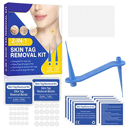 SHISUIZHE Skin Tag Remover, FDA-Cleared Skin Tag Removal Kit Device, Safe and Effective Home Use