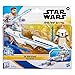 Star Wars Epic World of Action Obi-Wan Kenobi Action Figure & BARC Speeder Bike, 10 cm