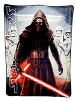 Algopix Similar Product 17 - Disney Star Wars Kylo Ren Silk Throw