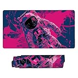 マウスパッド 宇宙飛行士 大型 防水 ゲーミング マウスパッド 50 x 25cm 拡張 キーボードパッド 滑り止めゴム底 滑り止め デスクマット おしゃれ キーボードパッド マウス対応 耐洗い表面 快適操作性 ゲーム 仕事 ホーム用 オフィス 女性へのプレゼント J-964