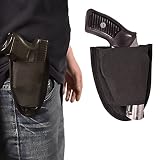 Gun Hip Holster Concealed Carry Outside Waistband OWB compatible with Glock...