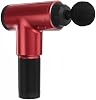 Coverzone Massager Professional Stepped 2000mAh Battery Deep Tissue Muscle Massage Gun Massager F320 Red with 4 Different Massage Heads