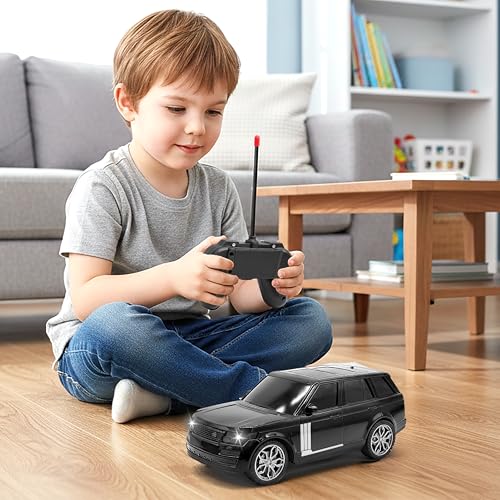 Image of VGRASSP 1:16 Scale SUV Design Remote Control Toy Car for Children - Wireless Racing with Easy Operation Indoor Outdoor Entertainment Gift Boys Girls - Color As Per Stock