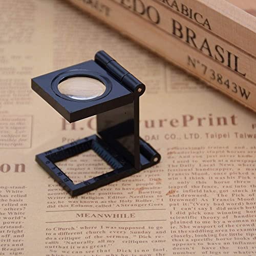 Loupe microscope pliable 8X 22mm pour mesurer les détails sans flou