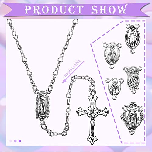 60Pcs Assorted Alloy Jesus Cross Charms Religious Charm Crucifix Pendants Beads For Jewelry Making Crafting For Diy Necklace Bracelet Earring Keychain(Mix 4 Colors) #TOP2