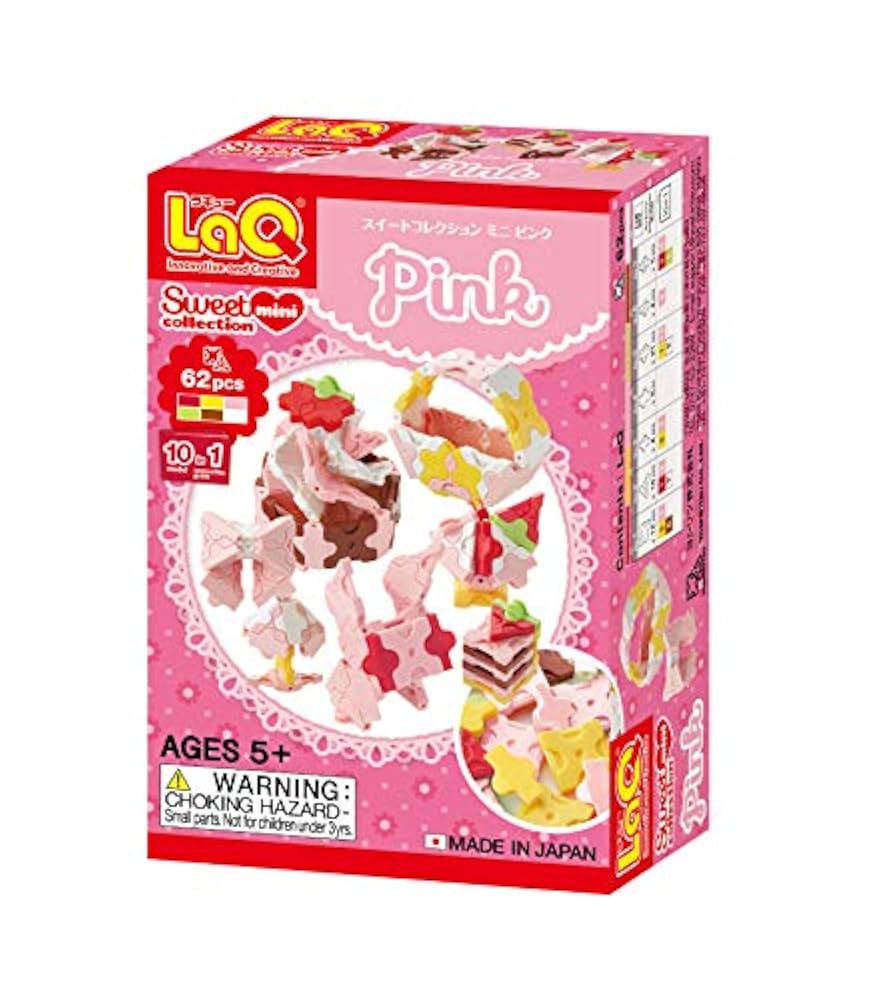 みーち出品LaQ ピンク2600ピース　Pax10枚 Amazon.co.jp: LaQ (ラキュー) スイートコレクション ドレス