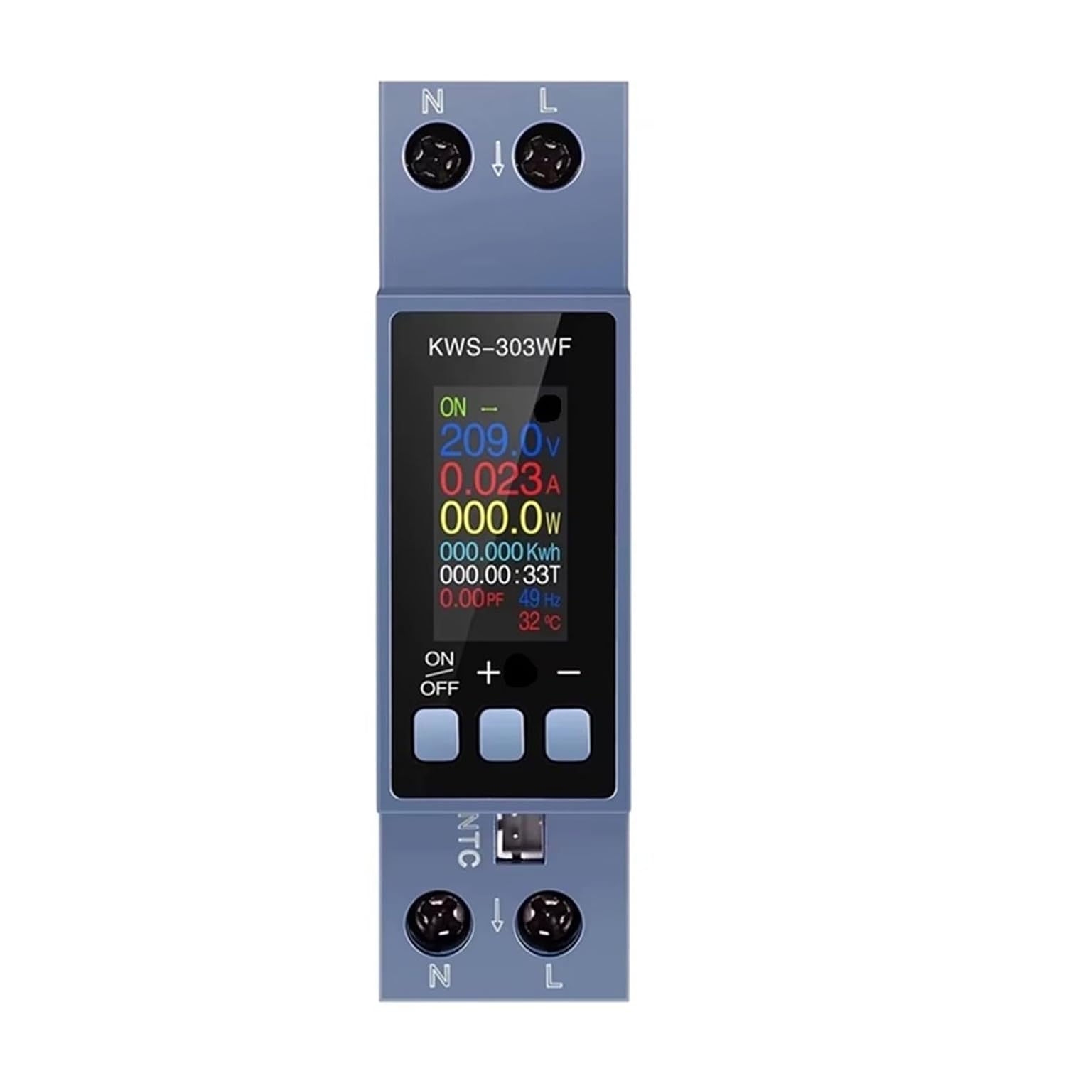 BMBY-KWS-303WF 85-290V/40A Voltage and Current Meter