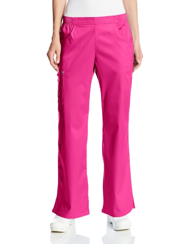 Cherokee Women's Scrubs Luxe Mid-Rise Pull-on Cargo Pant