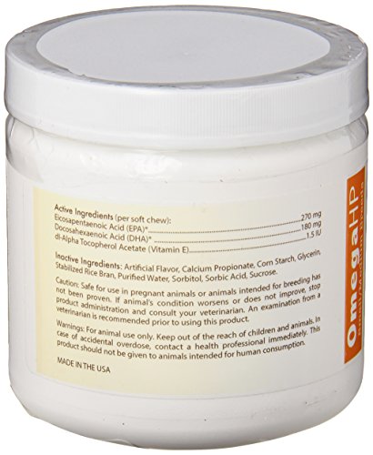 Image of Healthy Breeds French Bulldog Omega HP Fatty Acid Skin and Coat Support Soft Chews 60 Count